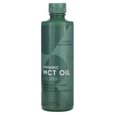 Organic MCT Oil, Keto C8, 16 fl oz 473 ml 