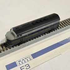KATO CB&Q emd F3 A+B +C SET Nゲージ California Zephyr - EMD F3A & F3B CB&Q - Kato Sound Box 22-101-10