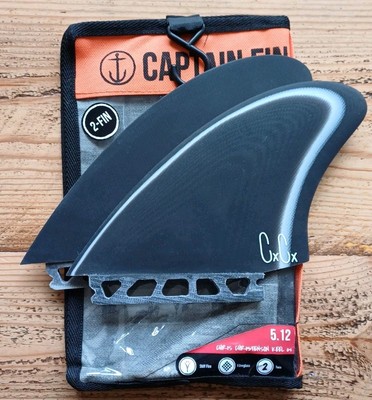 Chris Christenson Captain Fin Co. Twin Kielflossen Neu Anzug Lang Fisch Mittellang 