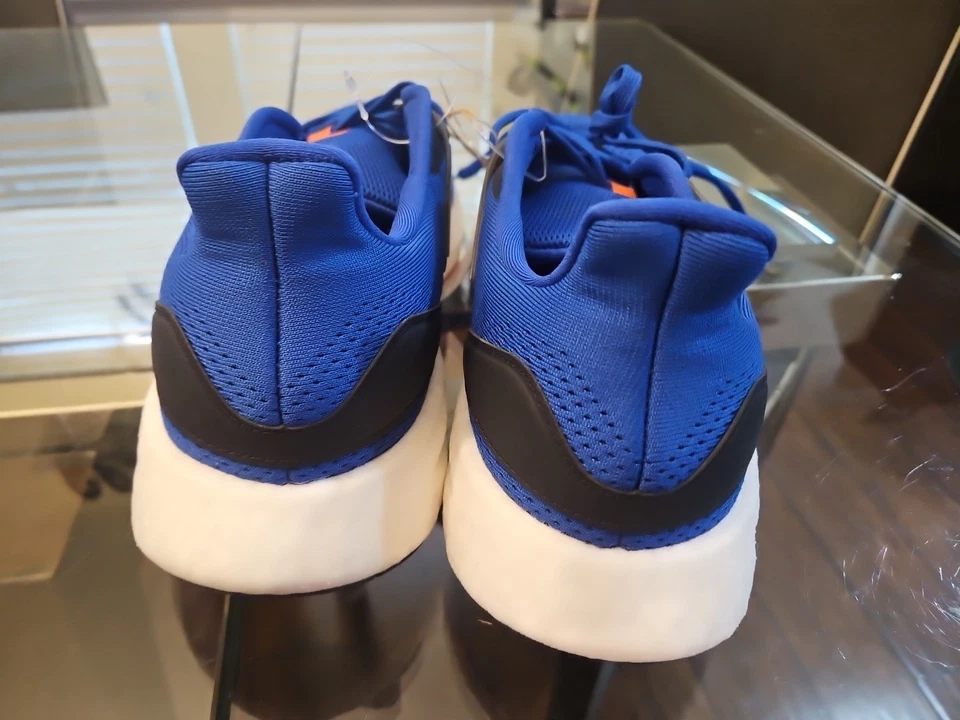 Adidas Pureboost 22 Mens Running Shoes Size 11 Royal Blue/Matte Silver/Core - Image 4 of 4