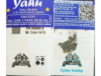 Yahu YMA3254 Me 109E (Cyber RLM66) 1/32 Instrument Panel