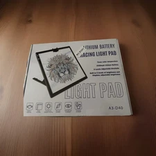 Rechargeable A3-D40 Light Pad, Portable Wireless Led Tracing Light Box NEW!!!