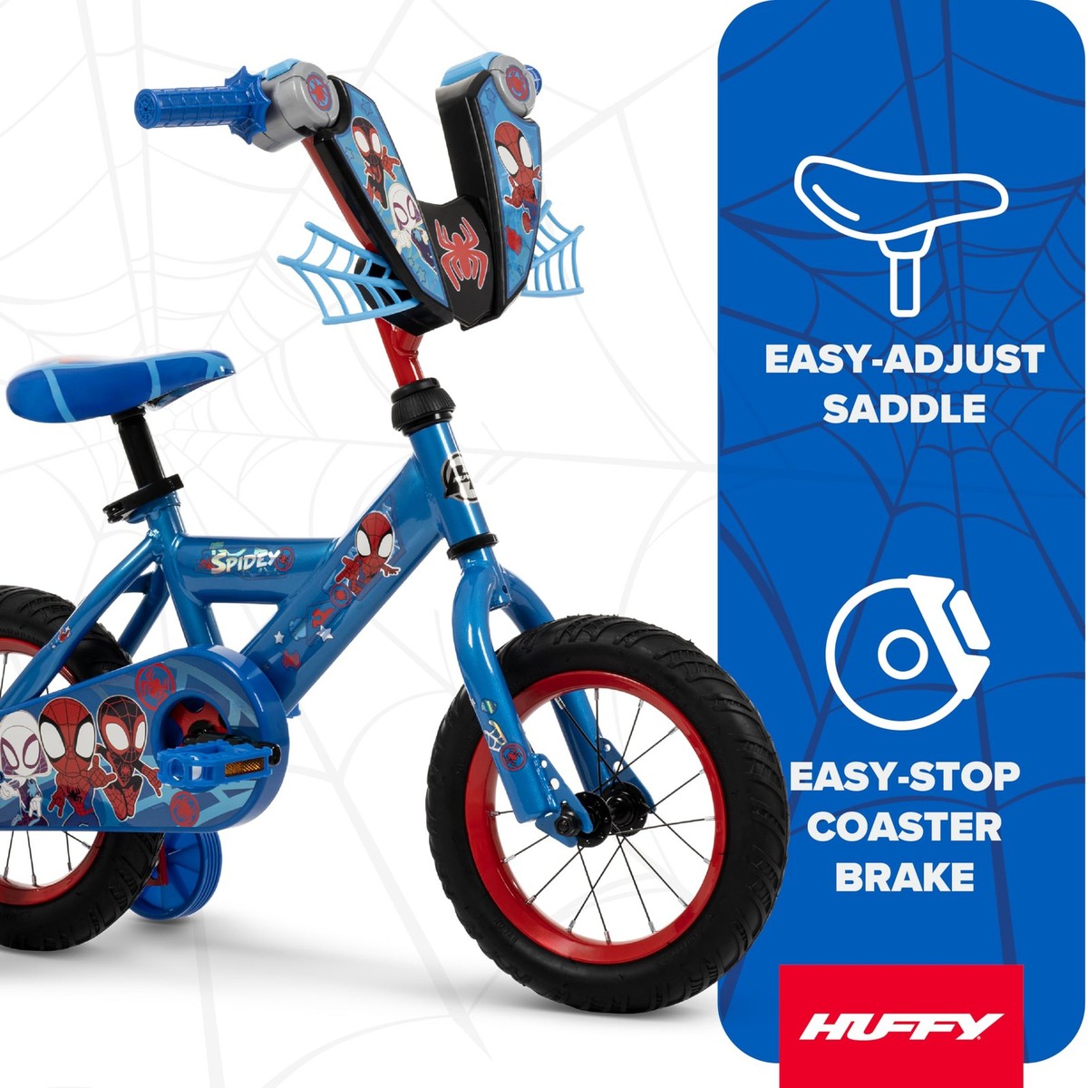 Marvel Spidey and His Amazing Friends 12 Inch Kid's Bike, Ideal