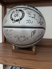 2024-2025 Boston Celtics Team Autographed Wilson Platinum Basketball (WITH COA)