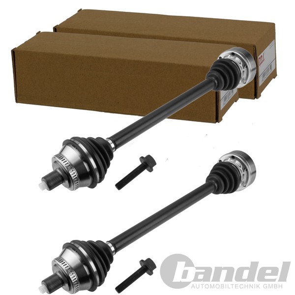 2X Nty Antriebswelle Hinten Passend FüR Audi A6 Allroad Automatik Schaltgetriebe-image