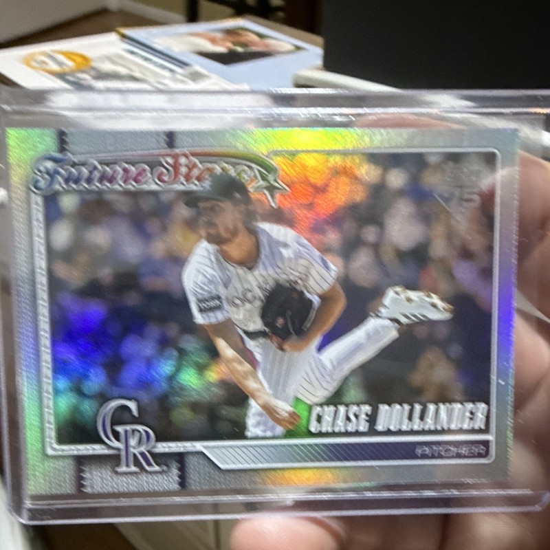 Topps 2026 Series 2 Chase Dollander Colorado Rockies RC  Foil #453
