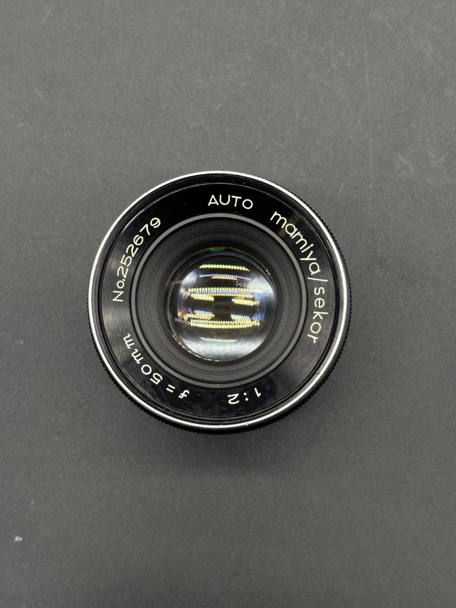 Mamiya f/2 Camera Lenses 50mm Focal for sale - eBay
