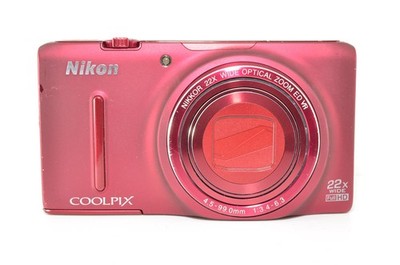 N.MINT] Nikon Coolpix S9500 RED Digital Camera Tested Working from