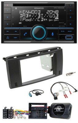Kenwood CD 2DIN DAB USB Steering Wheel Bluetooth Car Stereo for Mercedes R-Class 2006-2