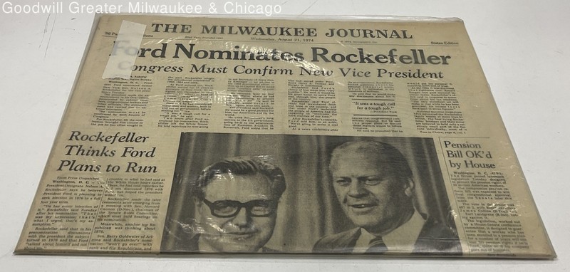 The Milwaukee Journal 08.21.74 Newspaper