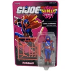 ReAction G.I. Joe Ninja Force Cobra Commander 3.75" Action Figure Super7 Sealed