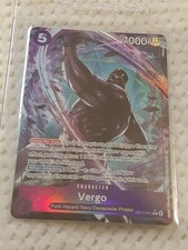 Vergo Alt Art OP14-061 One Piece TCG English Never Played Pack Fresh 