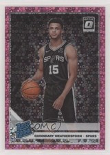 2019 Panini Donruss Optic Fast Break Pink Prizm 1/20 Quinndary Weatherspoon s3g