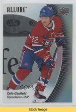 2023-24 Upper Deck Allure Black Rainbow Cole Caufield #100 READ 0wz4