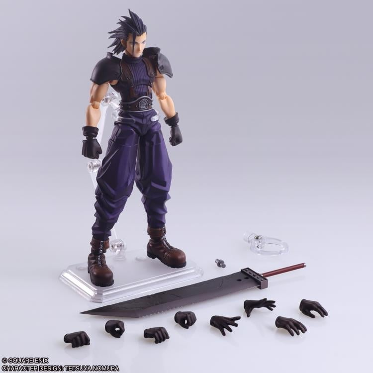 Square Enix Bring Arts - Final Fantasy VII - Zack Fair - MISB, New