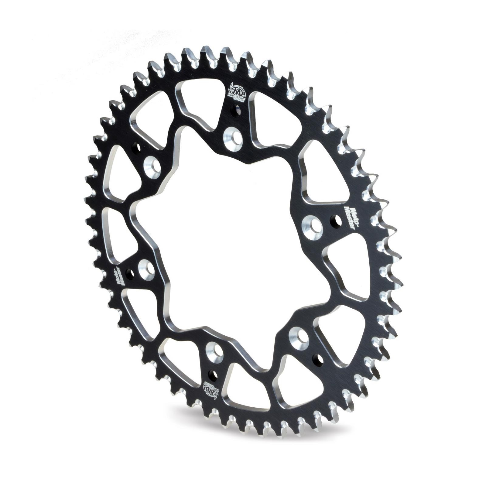 Moto-Master 7075 Series Alu. Rear Sprocket (Black - 520-50T) - Kawasaki/Suzuki