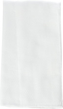 Burp Cloths/Diapers, White , 14.5X20.5 Inch Pack of 6 