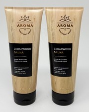 2 BATH BODY WORKS AROMA CEDARWOOD SAUNA ULTIMATE HYDRATION CREAM HAND LOTION