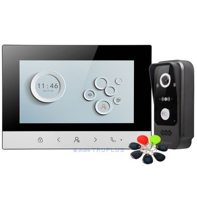 HOMSECUR Smarte Türklingel mit Stummschaltmodus, IC-Kartenzugriff, Aufnahme & HD-Kamera