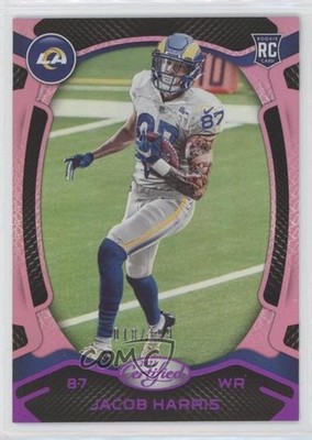 2021 Certified Rookies Mirror Pink 18/199 Jacob Harris #138 Rookie RC 0cz