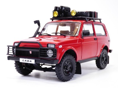 LADA NIVA rouge 1/18 4x4 Offroad