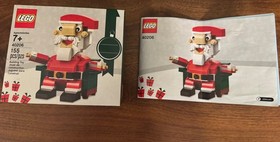 Lego Seasonal Christmas Little Elf Helpers 40205 and Santa Claus 40206 Used