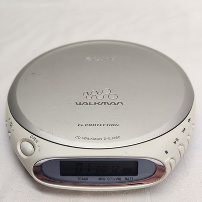 SONY D-EJ360 CD WALKMAN PORTABLE COMPACT DISC CD CD-R/RW PLAYER