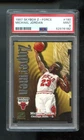 1997-98 Skybox Z-Force #190 Michael Jordan PSA 9 Graded Card NBA ZForce Zupermen