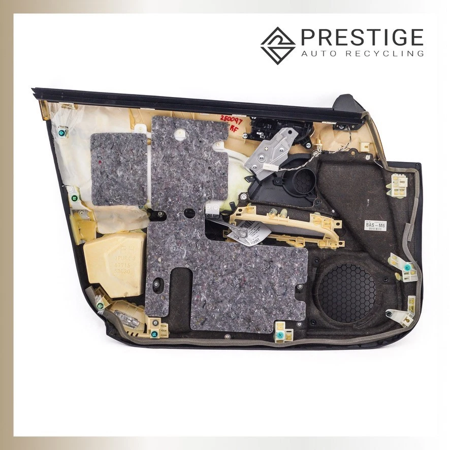 12-2013 LEXUS IS250 IS350 Door Trim Panel Cover Front Right Black 67610-53561-C2 - Image 4 of 4