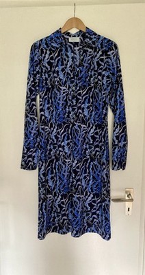 W.E.T Ines Schneider, Kleid Ariadne , Größe L , Muster:Seaweed-Diver, blau