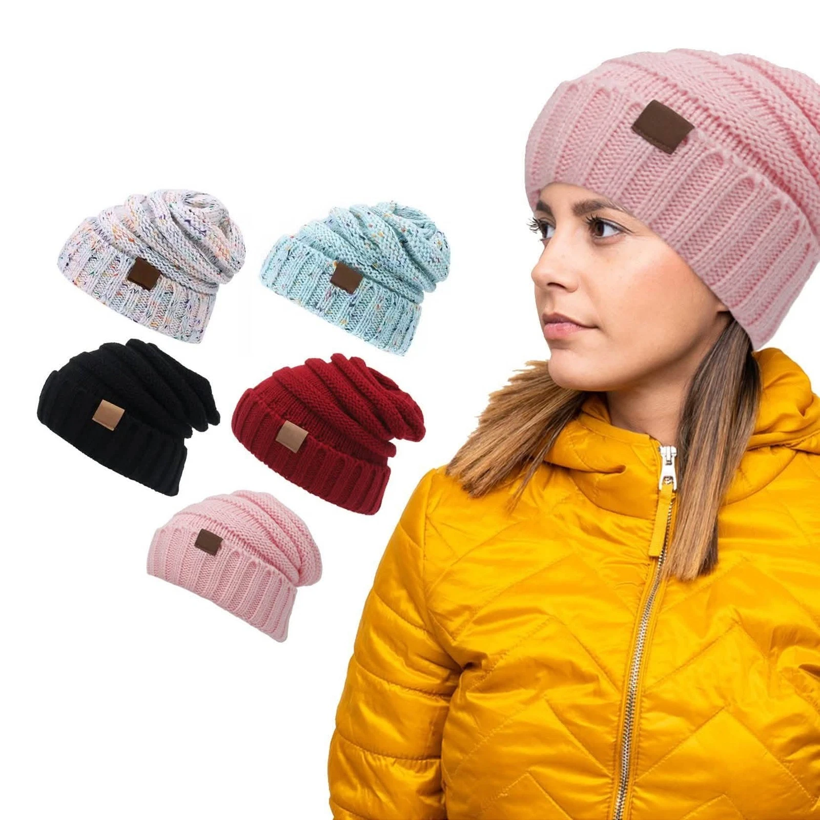 Trendy Warm Knitted Casual Fun Beanie Hat For Women
Opens in a new window or tab