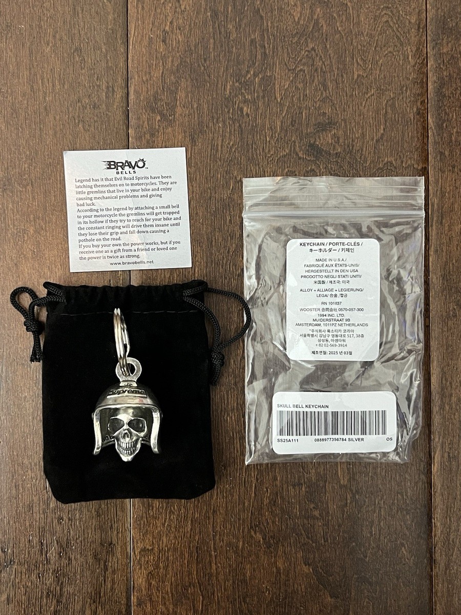 アクセサリー Supreme Skull Bell Keychain Supreme(シュプリーム) 25SS Skull Bell Keychain スカル ベル