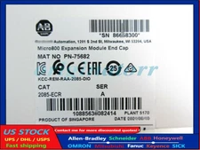 New Sealed AB 2085-ECR Micro800 Expansion Module End Cap 2085ECR