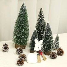 Mini Model Christmas Tree Ornament Xmas Christmas Decors Table Tops Artificial