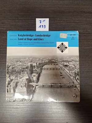 FRANZ ANDRÉ: Eric Coates / Edward Elgar (EP Telefunken SUV 231 / Stereo 