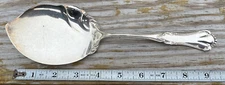 Antique Serving Spoon Silverplate Server Art Nouveau Pairpoint MFG Co 1880