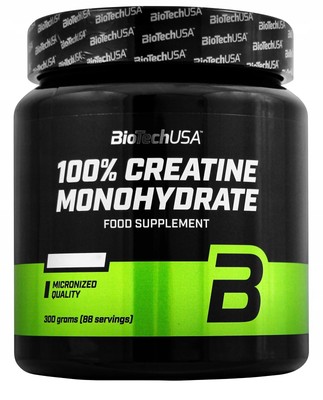 BioTech USA 100% Creatine Monohydrate 300 g STRONG 100% Natural Creatine