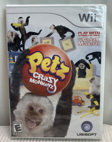 Petz Crazy Monkeyz Nintendo Wii 2008 - Zdjęcie 1 z 2