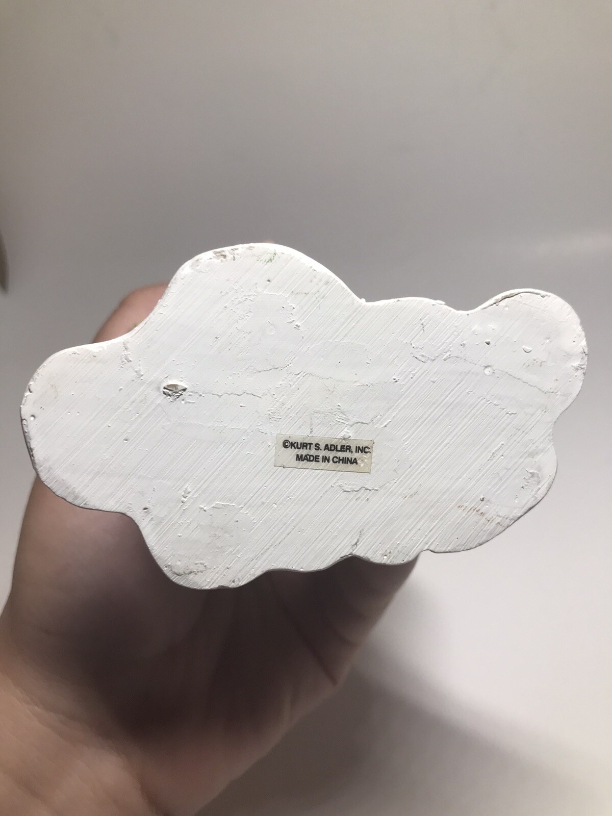 Kurt S Adler Stacked Teddy Bears Bows 10in. Ceramic Holiday Statue Figure