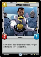 x1 Brain Invaders R Star Wars Twilight of the Republic M/NM
