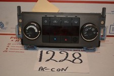 2007 2008 2009 Saturn Aura AC and Heater Control Used Stock #1228-AC 