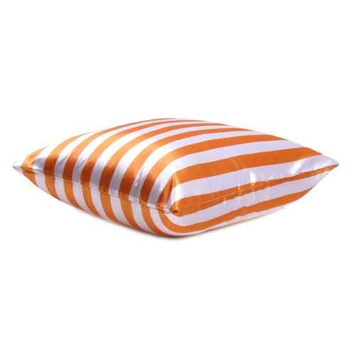 Cushion Cover Home Decorative Pillow Covers Soft Satin Striped Throw Pillows 5Pc - Picture 40 of 135