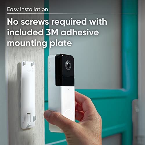 WYZE Wireless Video Doorbell Pro (Gong enthalten), 1440 HD Video, 1:1 Aspekt - Bild 2 von 6