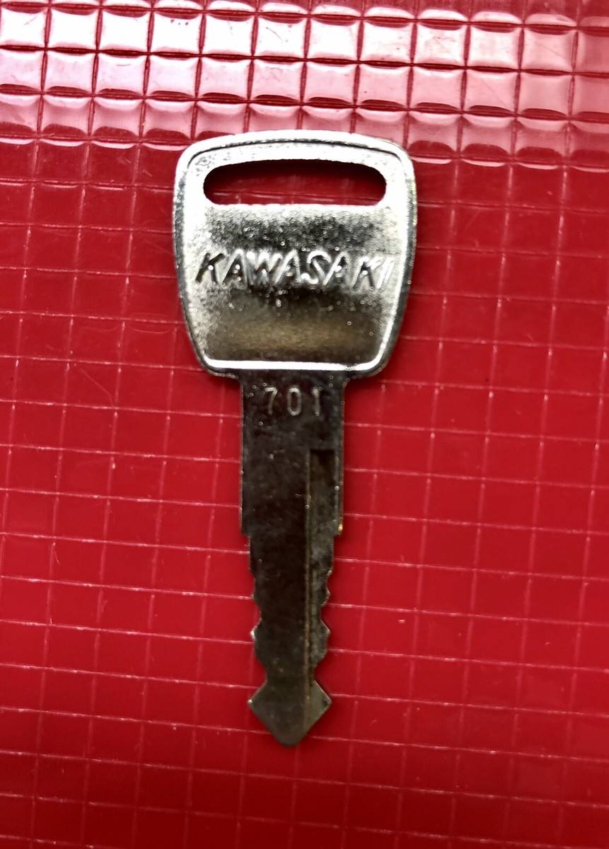 Genuine Single Kawasaki Pre Cut Key H1 H2 S2 KH500 #701 | eBay