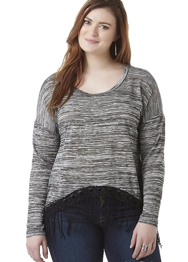 Camisetas a Rayas Casual Bongo para De mujer