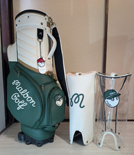 Malbon golf Trolley Carry Bag bag Cart Type Green White