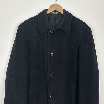 Lauren By Ralph Lauren Green Label 42R Dark Gray Peacoat Cashmere
