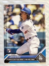 James Outman - 2023 MLB TOPPS NOW Card 306 - Blue Parallel 06/49 RC