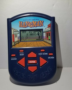 hangman electronic handheld game