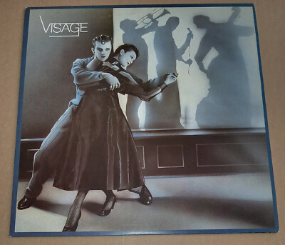 VISAGE Visage ( 1st Album ) LP 1981 UK Polydor Original w/ printed inner sleeve